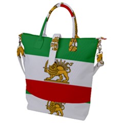 State Flag Of Iran, 1964–1980 Buckle Top Tote Bag by abbeyz71