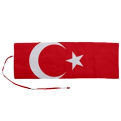 Flag Of Turkey Roll Up Canvas Pencil Holder (m) by abbeyz71