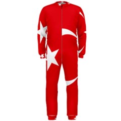 National Cockade Of Turkey Onepiece Jumpsuit (men)  by abbeyz71