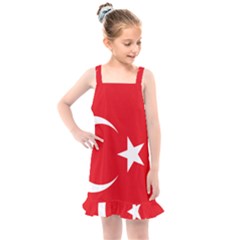 National Cockade Of Turkey Kids  Overall Dress by abbeyz71