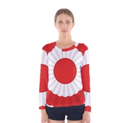 National Cockade Of Turkey Women s Long Sleeve Tee