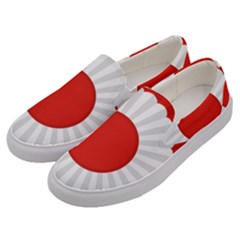 National Cockade Of Turkey Men s Canvas Slip Ons by abbeyz71