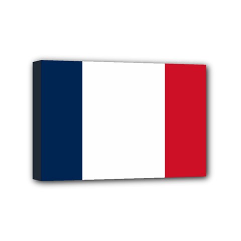 Flag Of France Mini Canvas 6  X 4  (stretched)