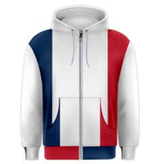 Flag Of France Men s Zipper Hoodie by abbeyz71