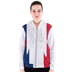 Flag Of France Women s Zipper Hoodie by abbeyz71