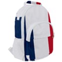 Flag of France Rounded Multi Pocket Backpack View2