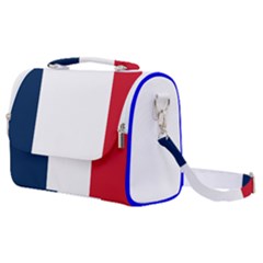 Flag Of France Satchel Shoulder Bag by abbeyz71