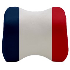 Flag Of France Velour Head Support Cushion by abbeyz71