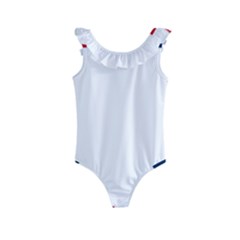 Flag Of France Kids  Frill Swimsuit by abbeyz71