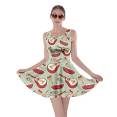 Mexican Musical Instruments Skater Dress