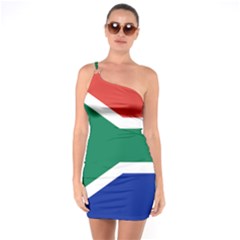 South Africa Flag One Soulder Bodycon Dress by FlagGallery