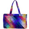 Abstract Background Colorful Pattern Canvas Work Bag View2