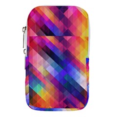 Abstract Background Colorful Pattern Waist Pouch (small)