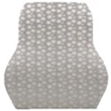 Background Polka Grey Car Seat Back Cushion  View1