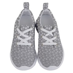 Background Polka Grey Running Shoes by HermanTelo