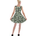 Flowers Pattern Spring Nature Velvet Skater Dress View2