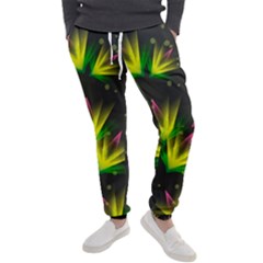 Floral Abstract Lines Men s Jogger Sweatpants