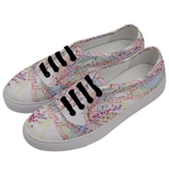 Music Notes Abstract Men s Classic Low Top Sneakers