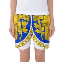 Coat O Arms Of The French Republic Women s Basketball Shorts by abbeyz71