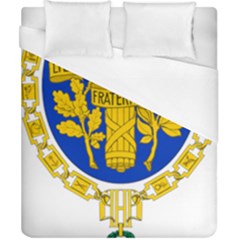 Coat O Arms Of The French Republic Duvet Cover (california King Size) by abbeyz71