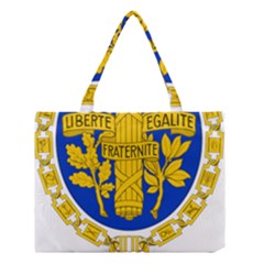 Coat O Arms Of The French Republic Medium Tote Bag by abbeyz71