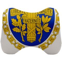 Coat O Arms Of The French Republic Head Support Cushion