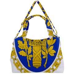 Coat O Arms Of The French Republic Double Compartment Shoulder Bag by abbeyz71