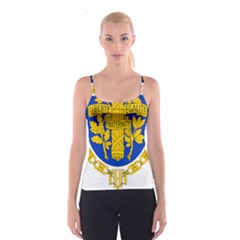 Coat Of Arms Of The French Republic Spaghetti Strap Top by abbeyz71