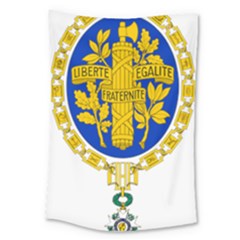 Coat Of Arms Of The French Republic Large Tapestry by abbeyz71