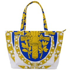 Coat Of Arms Of The French Republic Back Pocket Shoulder Bag  by abbeyz71