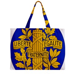 Arms Of The French Republic Zipper Mini Tote Bag by abbeyz71
