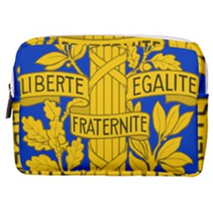 Arms Of The French Republic Make Up Pouch (medium) by abbeyz71