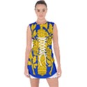 Arms of The French Republic Lace Up Front Bodycon Dress View1