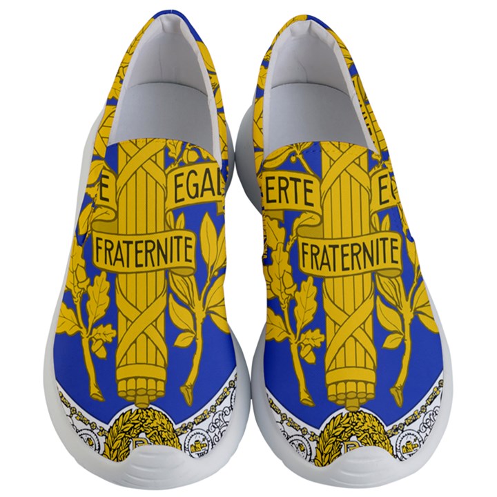 Coat of Arms of the French Republic, 1905-1953 Women s Lightweight Slip Ons