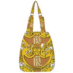 French Republic Diplomatic Emblem Center Zip Backpack by abbeyz71