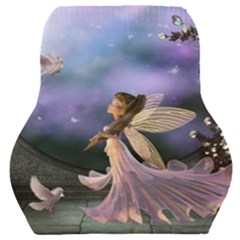 Little Fairy With Dove Car Seat Back Cushion 