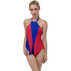 Flag Of Paris Go With The Flow One Piece Swimsuit by abbeyz71