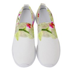 Phalenopsis Orchid White Lilac Watercolor Aquarel Women s Slip On Sneakers by picsaspassion