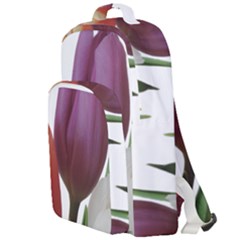 Tulips Spring Bouquet Double Compartment Backpack