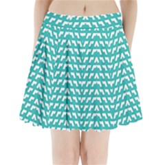 Background Pattern Colored Pleated Mini Skirt by Alisyart