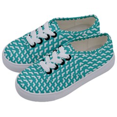 Background Pattern Colored Kids  Classic Low Top Sneakers