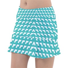 Background Pattern Colored Tennis Skorts by Alisyart