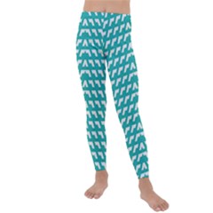 Background Pattern Colored Kids  Lightweight Velour Leggings