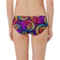 Abstract Background Spiral Colorful Classic Bikini Bottoms View2