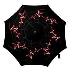 Music Wallpaper Heartbeat Melody Hook Handle Umbrellas (Medium)