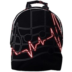 Music Wallpaper Heartbeat Melody Mini Full Print Backpack