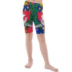 Flag Of Paris  Kids  Mid Length Swim Shorts by abbeyz71