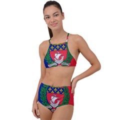 Flag Of Paris  High Waist Tankini Set by abbeyz71