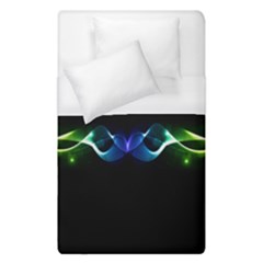 Colorful Neon Art Light Rays, Rainbow Colors Duvet Cover (single Size) by picsaspassion