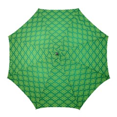 Pattern Texture Geometric Green Golf Umbrellas by Mariart